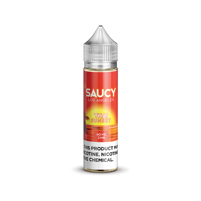 SAUCY ORIGINALS – THAI SUNSET Best E-juice E-liquid Nicotine Salts